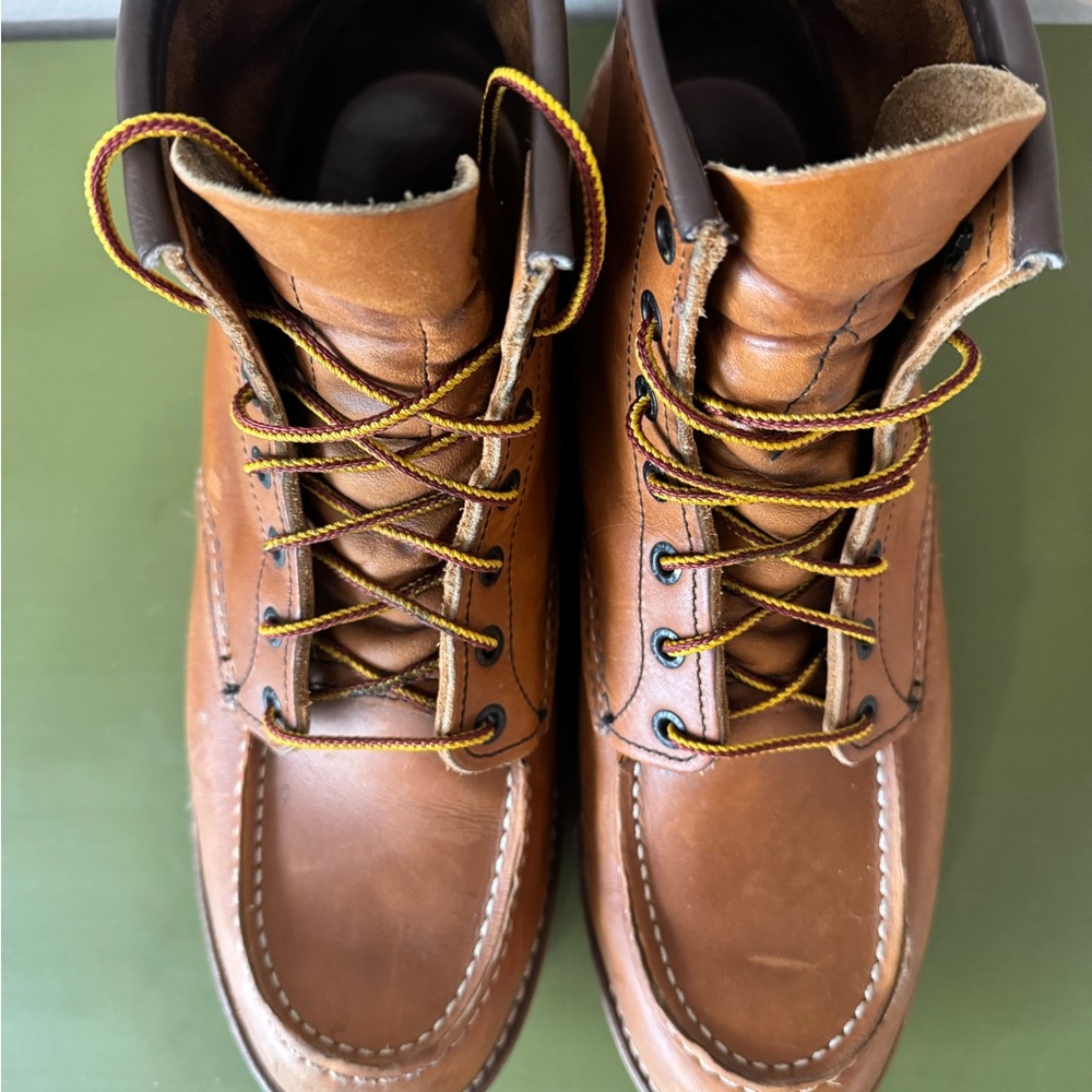 Red Wing Heritage Moc Toe 10875 - US Made 🇺🇸 11.5 Mens - Great Condition - Picture 4 of 7